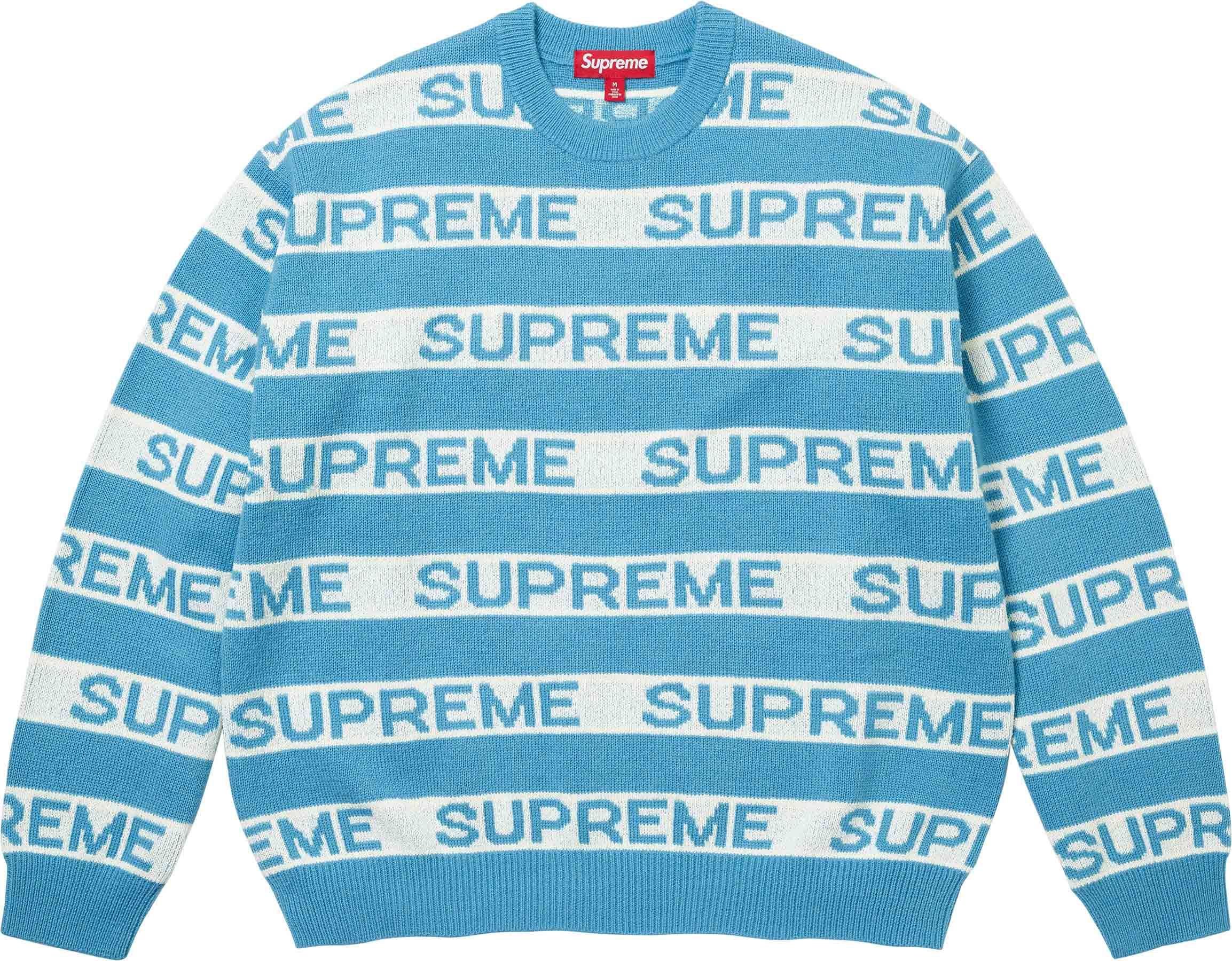 Stripe Logo Sweater view 3